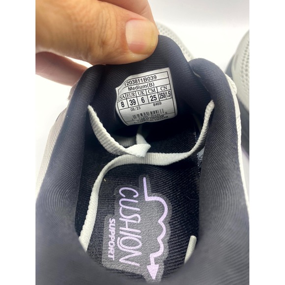 Brooks Adrenaline Gts 23 Womens 8 B Gray Mesh Athletic Running Shoes 1203811B039 - Picture 6 of 8